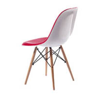 EAMES DSW DINING CHAIR DOUBLE COLOR