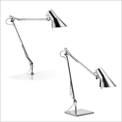 Kelcin Adjustable Head Table Lamp  (2 ARM)