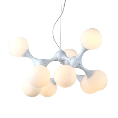 Big DNA Glass Ball Pendant Lamp 