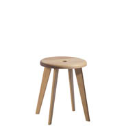 Solid beech wood Bar stool small