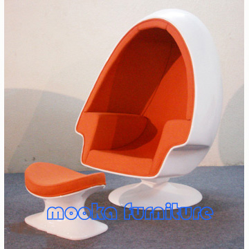 Alpha Egg Chair&Ottoman w/ speaker