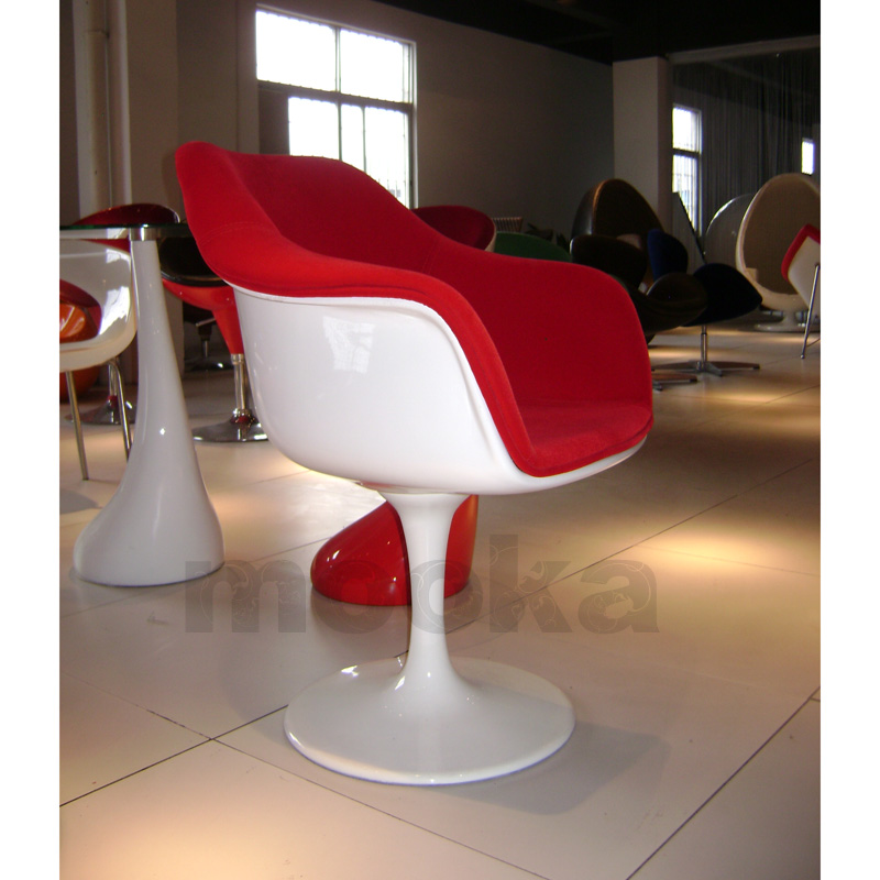 Tulip Armchair w/ fabric seat