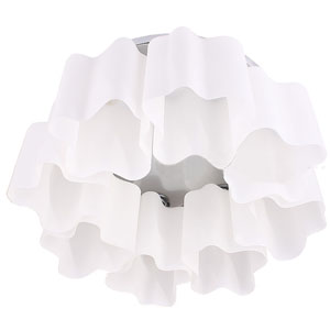 Artemide Logico Quadruple Nest ceniling Lamp  (8 Glass Chimney)